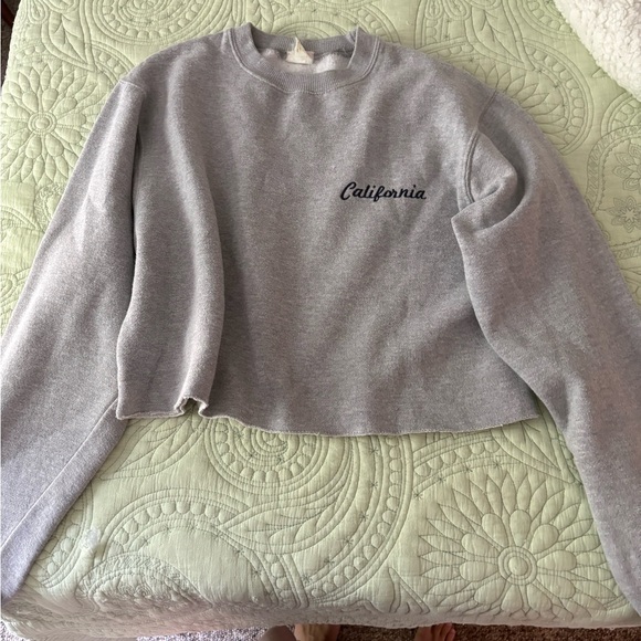 Brandy Melville Tops - John Galt Brandy Melville California Cropped Crewneck